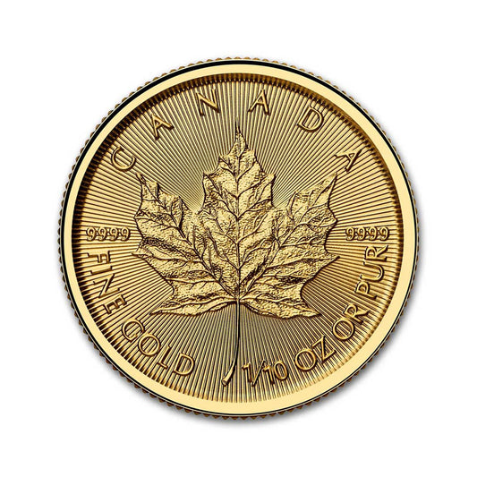 2025 Canada $5 1/10oz 9999 Gold Maple Leaf (TAX Exempt)