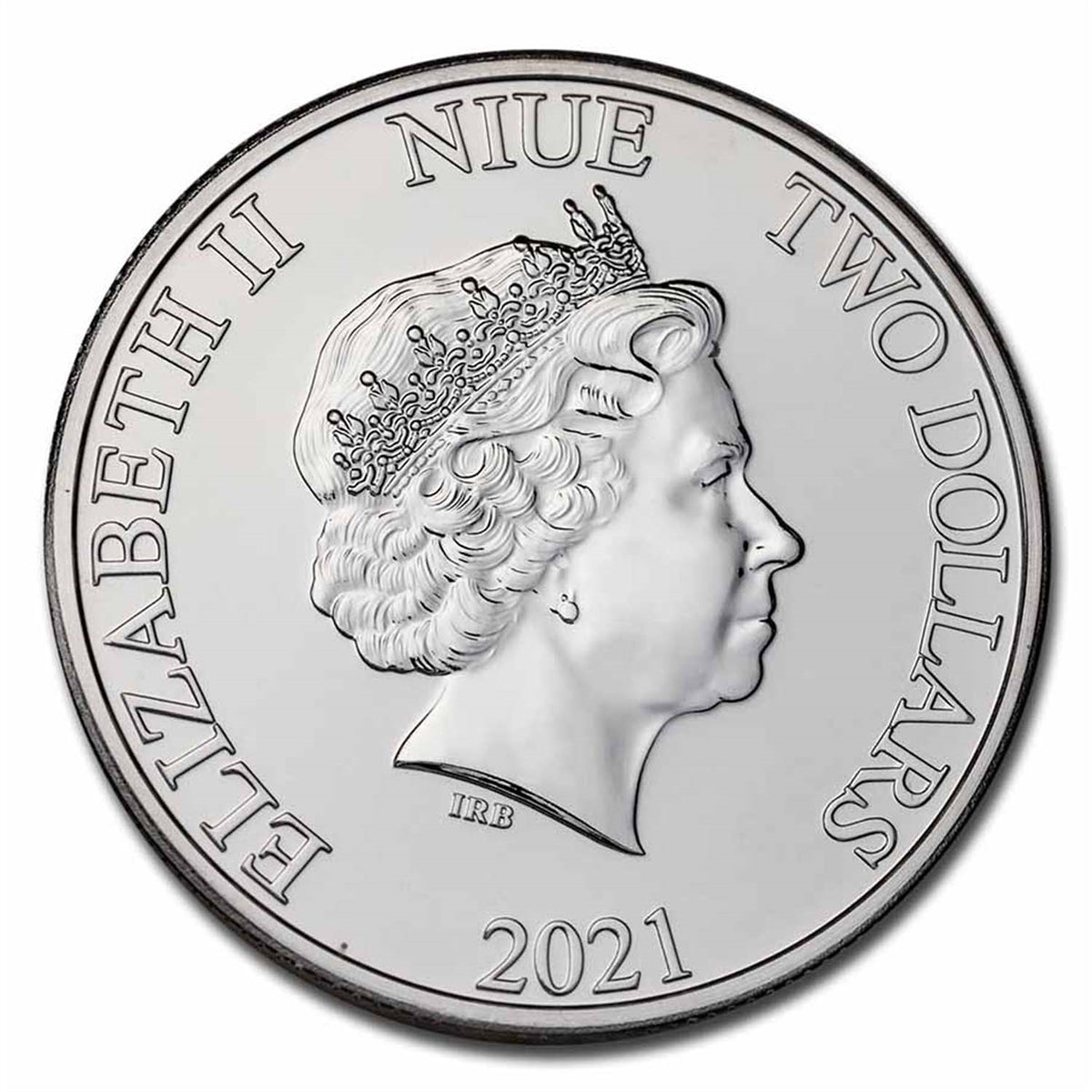 2021 Niue $2 Disney's The Lion King: Hakuna Matata 1oz Silver (No Tax) Lightly Toned