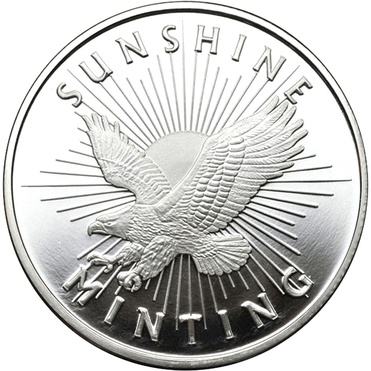 1/2oz Sunshine Mint .999 Silver Round (Tax Exempt)