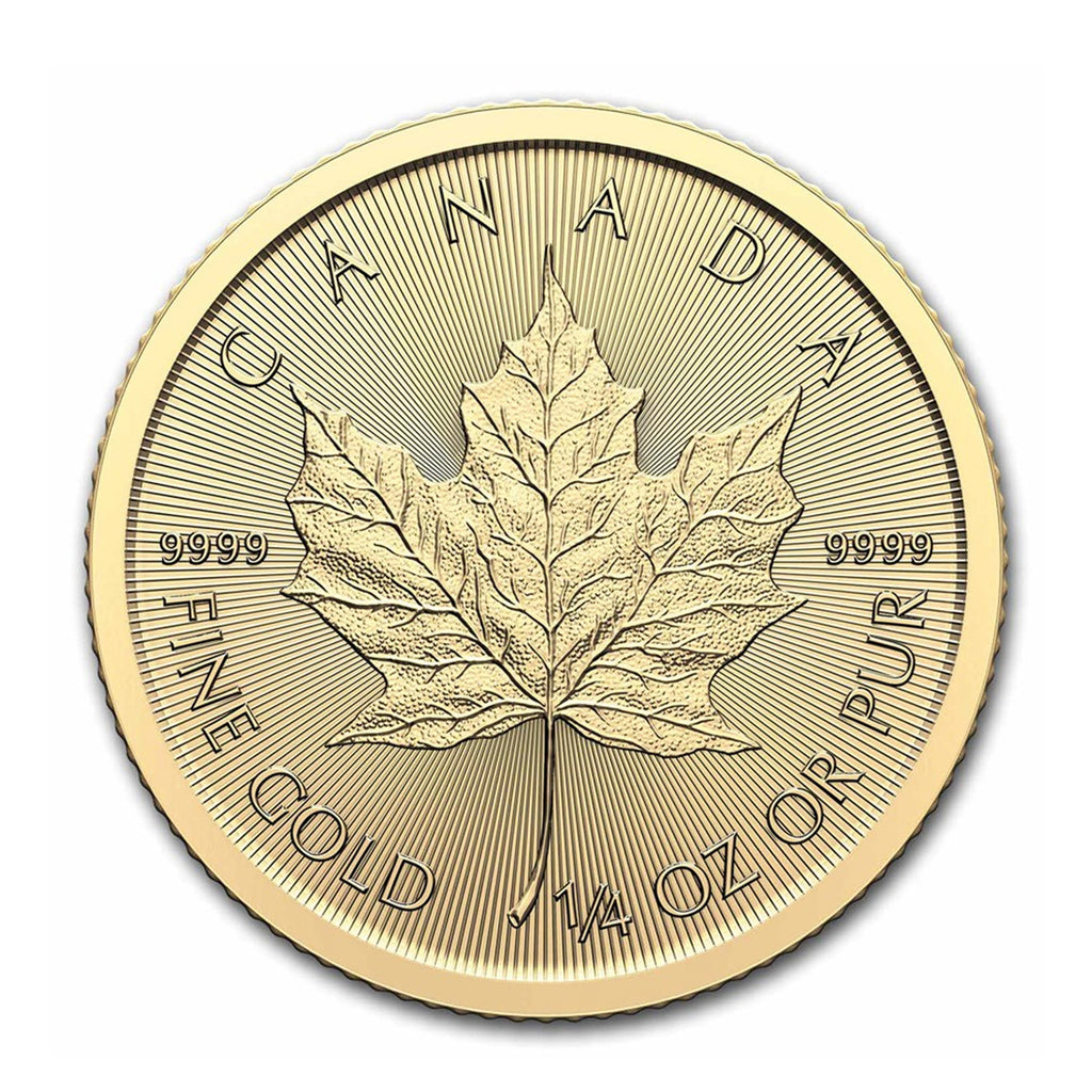 2024 Canada $10 1/4oz. 9999 Gold Maple Leaf (TAX Exempt)