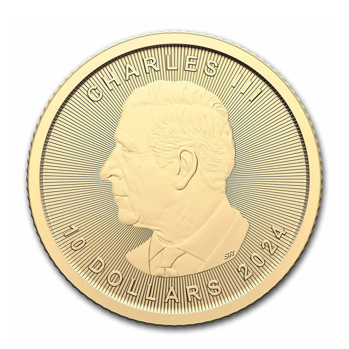 2024 Canada $10 1/4oz. 9999 Gold Maple Leaf (TAX Exempt)