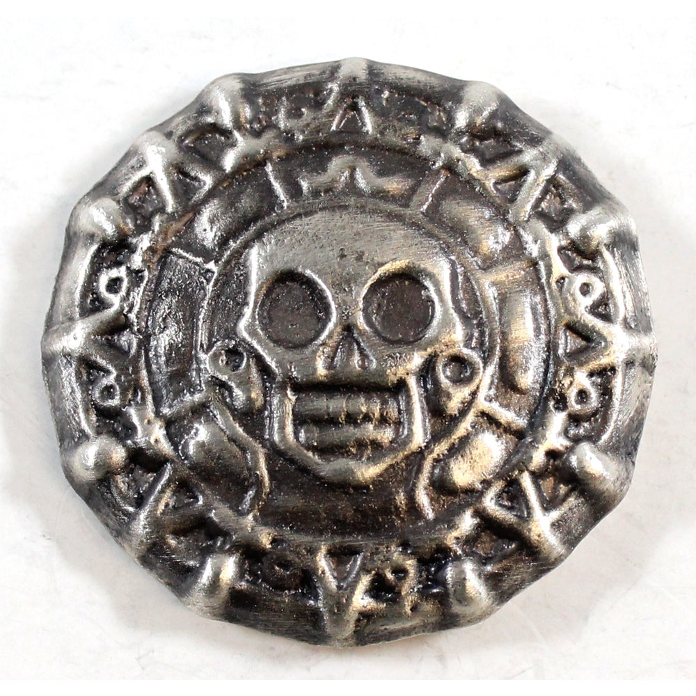 SALE! Beaver Bullion Day of the Dead 3oz. .999 Fine Silver Round (No Tax)