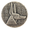 2021 Chad Egyptian Relic: Anubis 5oz. Silver Antique Finish (No Tax) Hairline Scratches