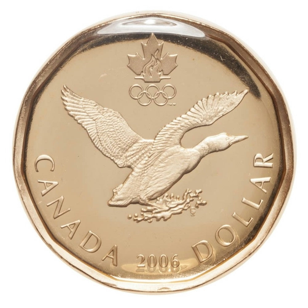 2006 Canada Lucky Loon Dollar Bookmark.