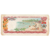 Bahamas 1965 3 Dollar Note, Pick #19a, VF (Dam'g)