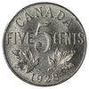 1928 Canada 5-cents AU-UNC (AU-55)