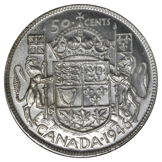 1946 Canada 50-cents Brilliant Uncirculated (MS-63)