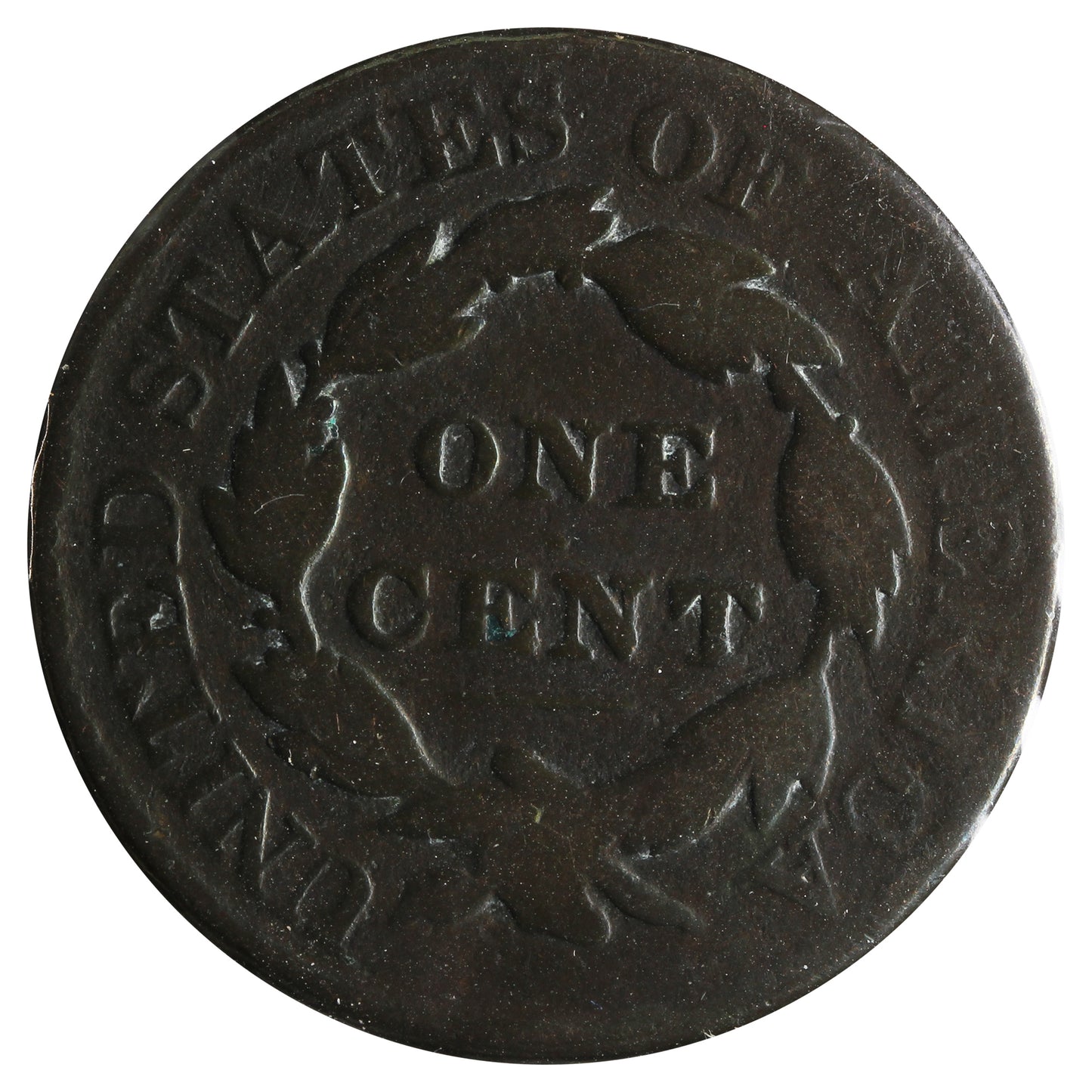 1827 USA Cent G-GV (G-6) Impaired