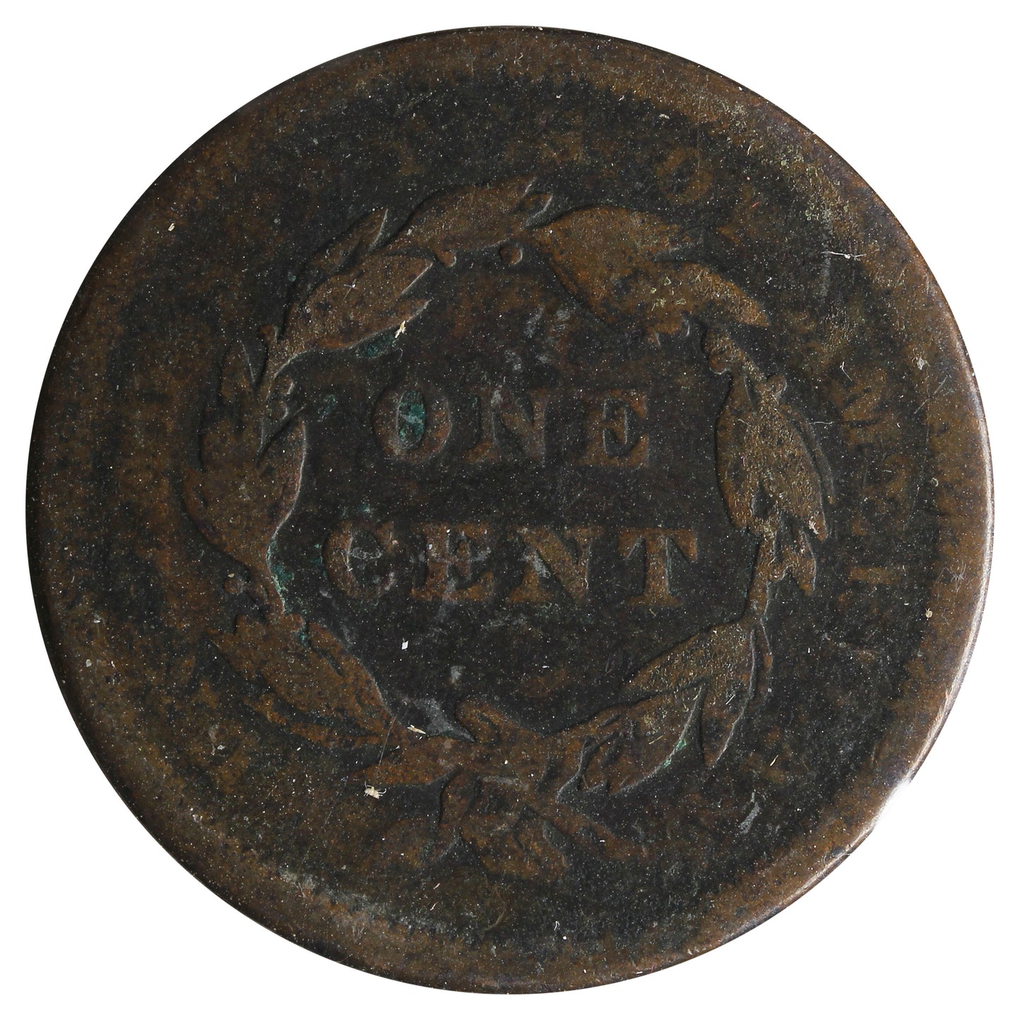 1839 USA Cent G-VG (G-6) Impaired