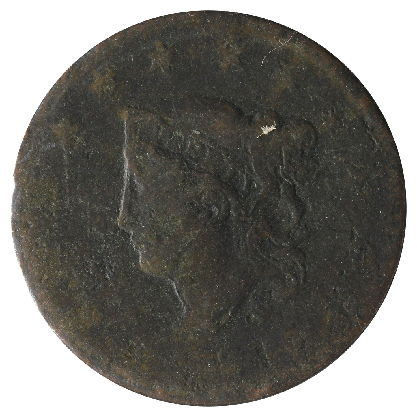 1816 Weak Date USA Cent G-VG (G-6) Impaired