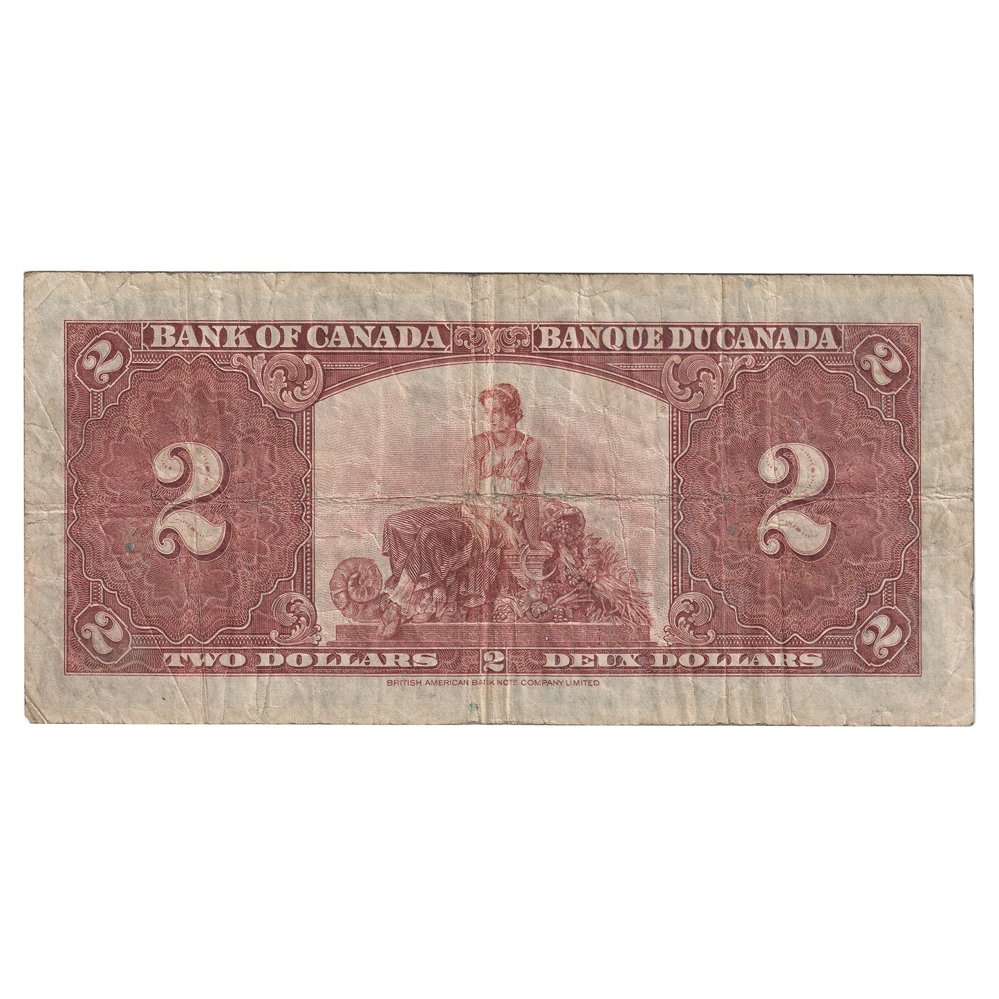 BC-22a 1937 Canada $2 Osborne-Towers, A/B