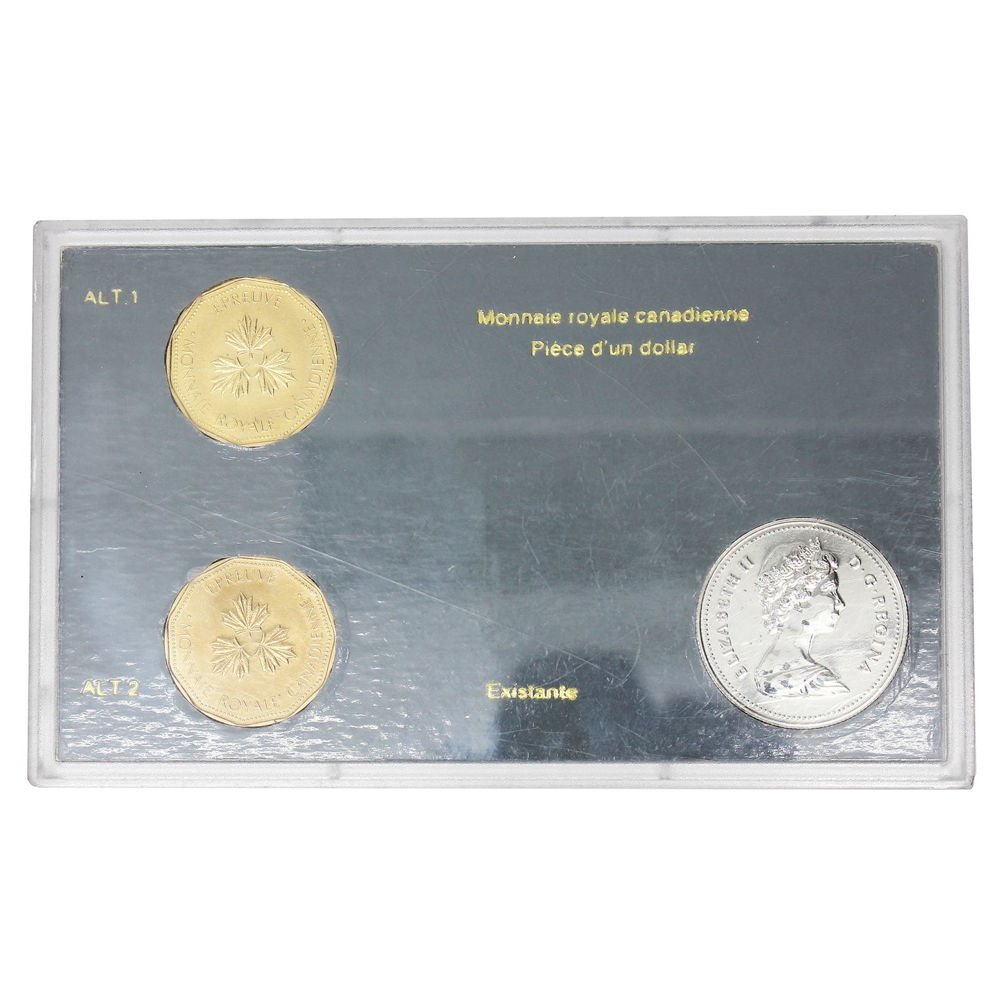 TTS-2 Test Token Set 1985 Royal Canadian Mint One Dollar set. Includes TT-100.21