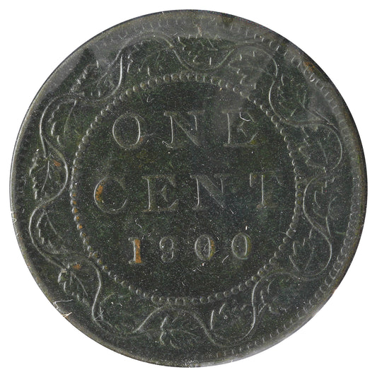 1900 Canada 1-cent Extra Fine (EF-40) Corrorsion