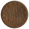 1922 Canada 1-cent Very Fine (VF-20) Impaired