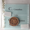 1961 Canada 1-Cent CCCS Certified PL-66 Red, Cameo