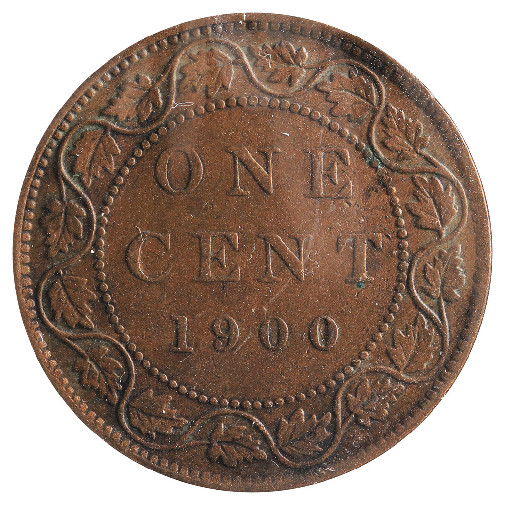 1900 Canada 1-Cent VF-EF (VF-30) Impaired