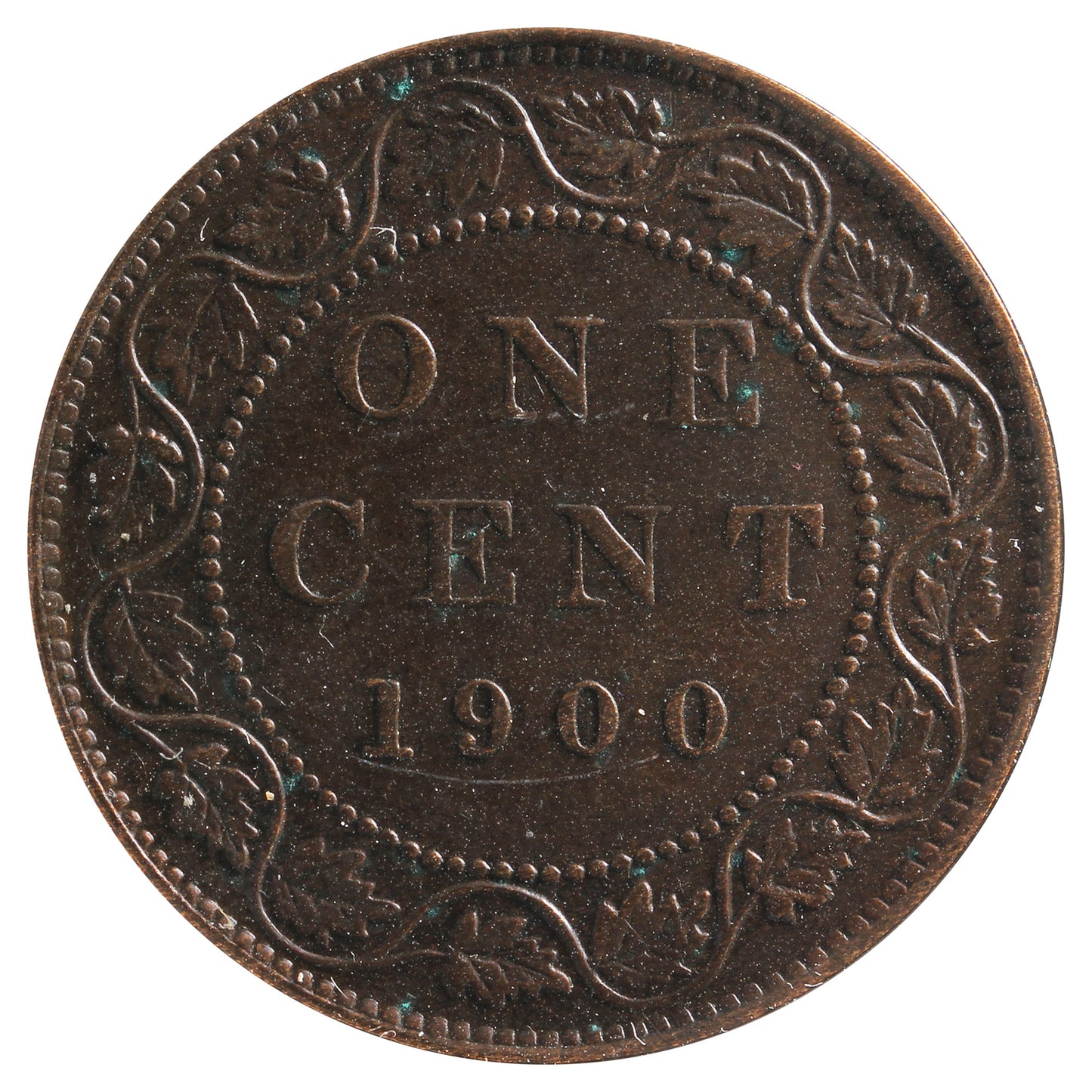 1900 Canada 1-Cent Extra Fine (EF-40) Impaired