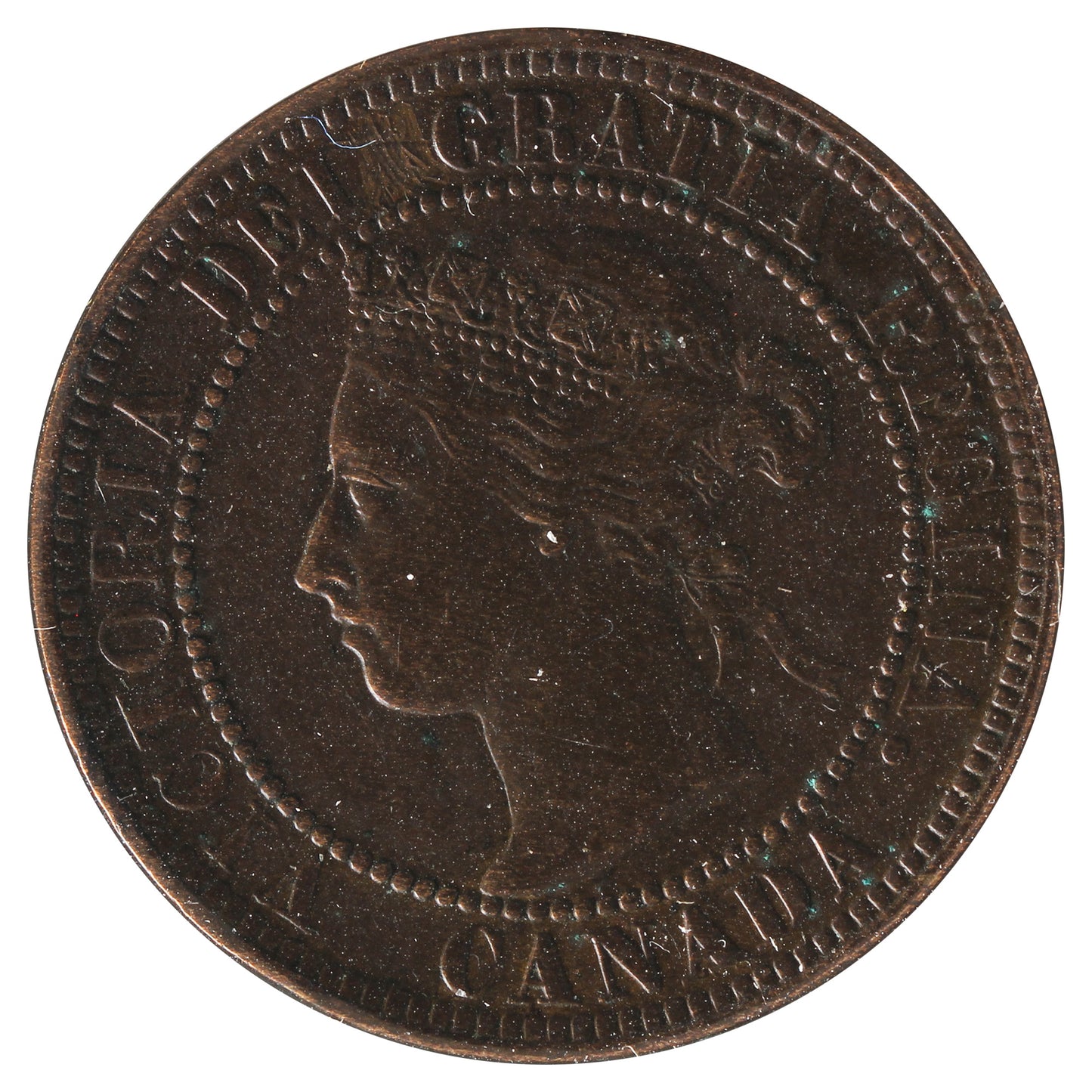 1900 Canada 1-Cent Extra Fine (EF-40) Impaired