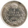 1920 Canada 5-Cents Brilliant Uncirculated (MS-63) Scratched