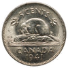 1941 Canada 5-Cents Brilliant Uncirculated (MS-63) Heavy Scratch