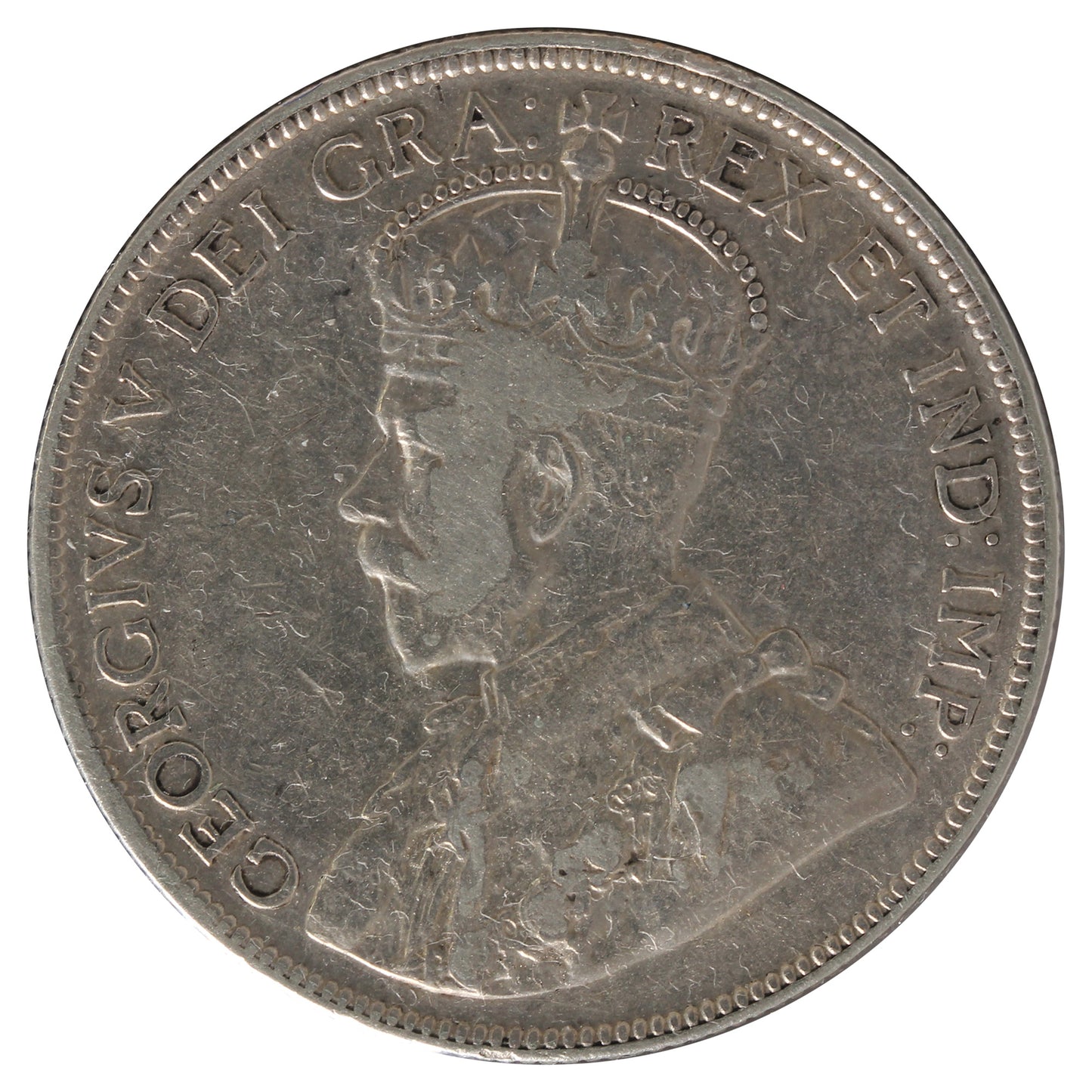 1931 Canada 50-Cents Fine (F-12) Impaired