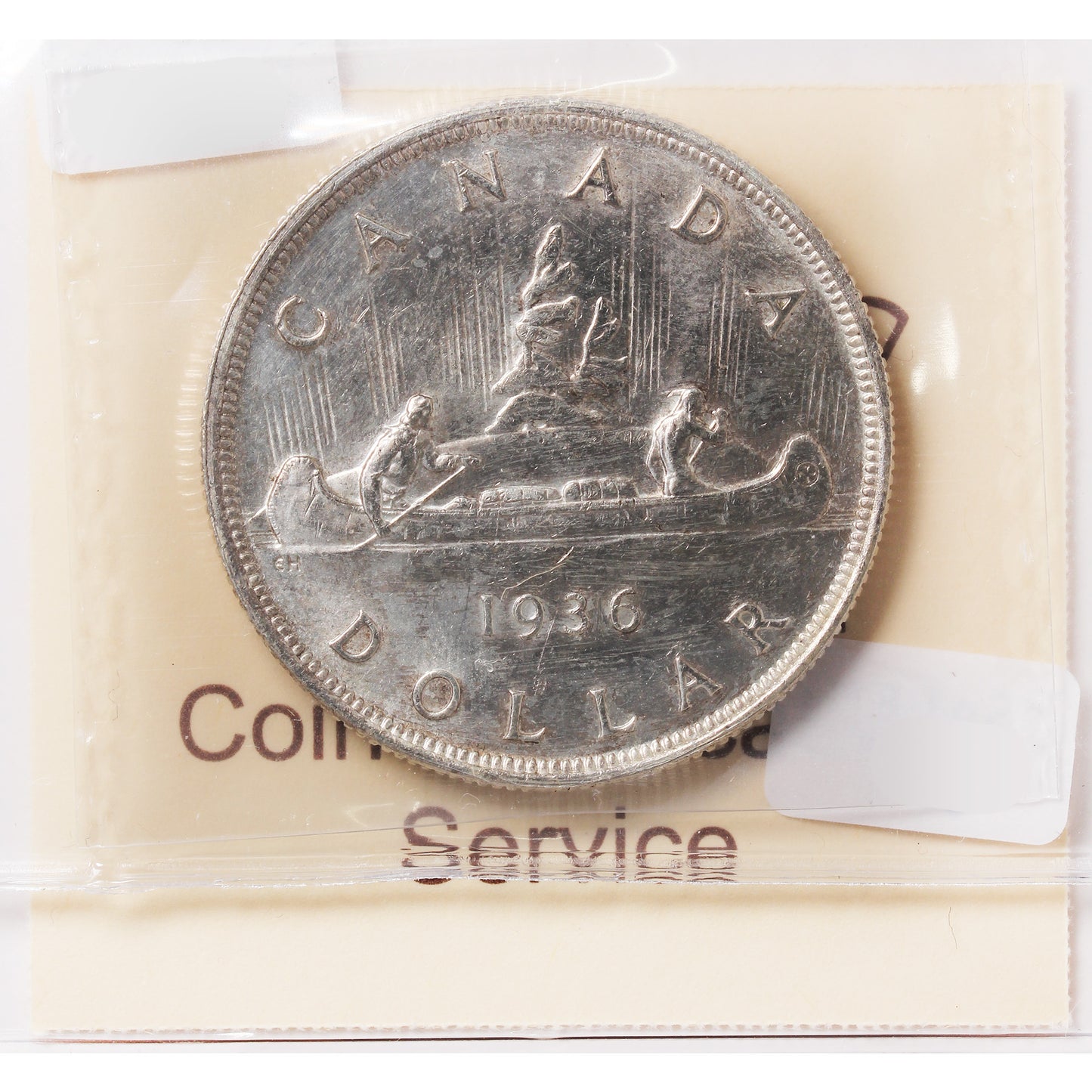 1936 Canada Dollar ICCS Certified MS-63