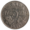 1931 Canada 5-Cents F-VF (F-15) Scratched, Cleaned or Impaired