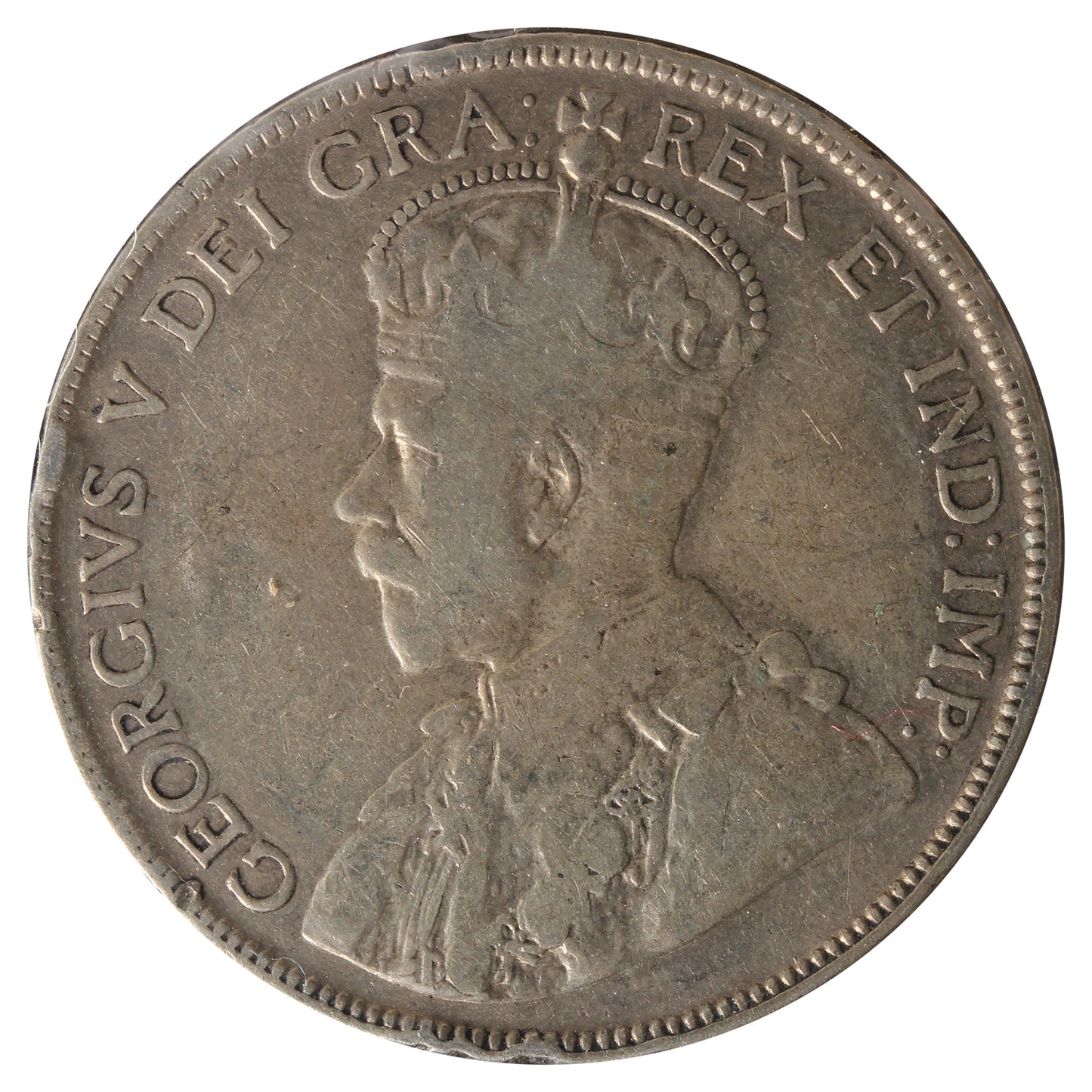 1931 Canada 50-cents VG-F (VG-10) Impaired