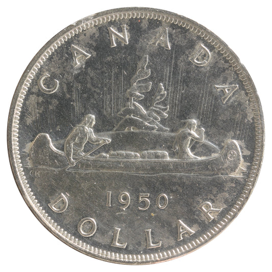 1950 Canada Dollar UNC+ (MS-62) Impaired