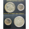 1972 Republic of India Silver Jubilee Coin Set (Impaired)