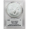 2020 USA $1 American Eagle 1oz. .999 Fine Silver PCGS Cert. MS-70 First Strike (No Tax)