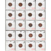 Lot of 20x 1940-2006 Canada 1-cents, Circ to BU, 20Pcs. (Impaired)