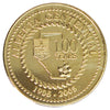 2005 Town of Vauxhall, Alberta Centennial Gold Plated Token