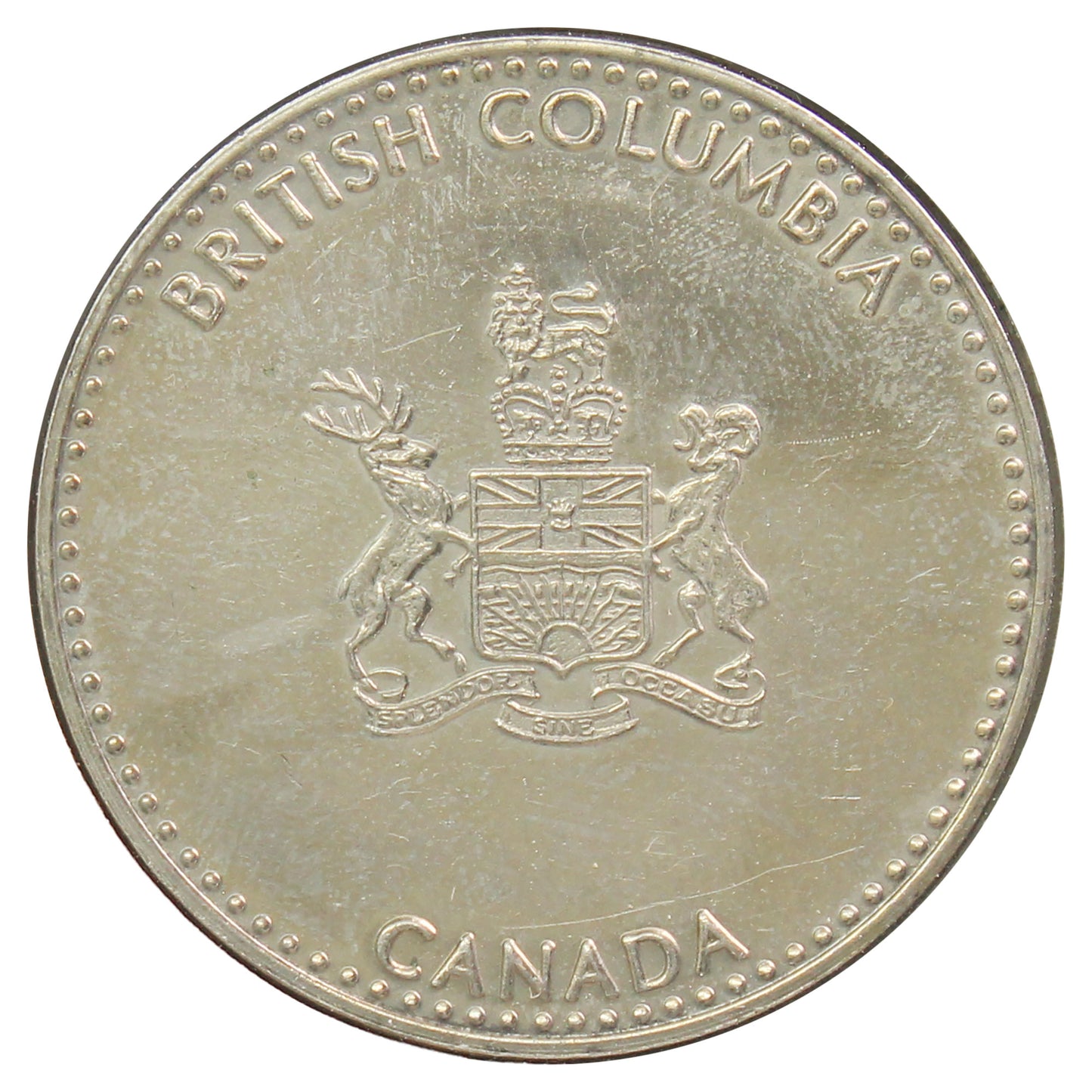 1976 Victoria, BC Parliament Token