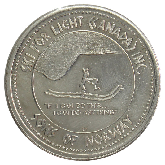 1988 Vernon, BC Solland Lodge Souvenir Token