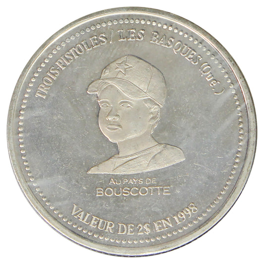 1998 Trois-Pistoles, Quebec $2 Token (Bouscotte)