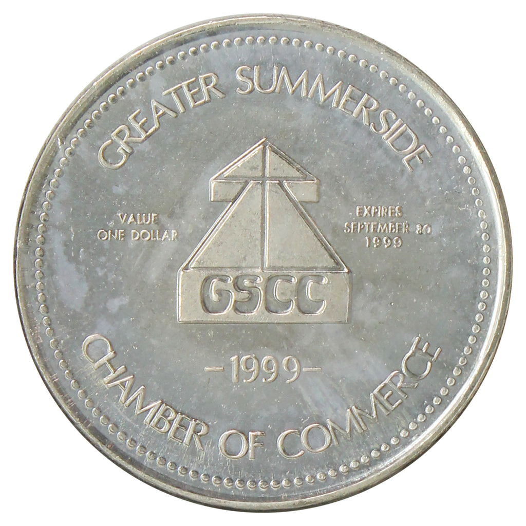 1999 Summerside, PEI- Don Messer Trade Dollar Token