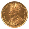 1913 Canada $5 Gold UNC+ (MS-62) $