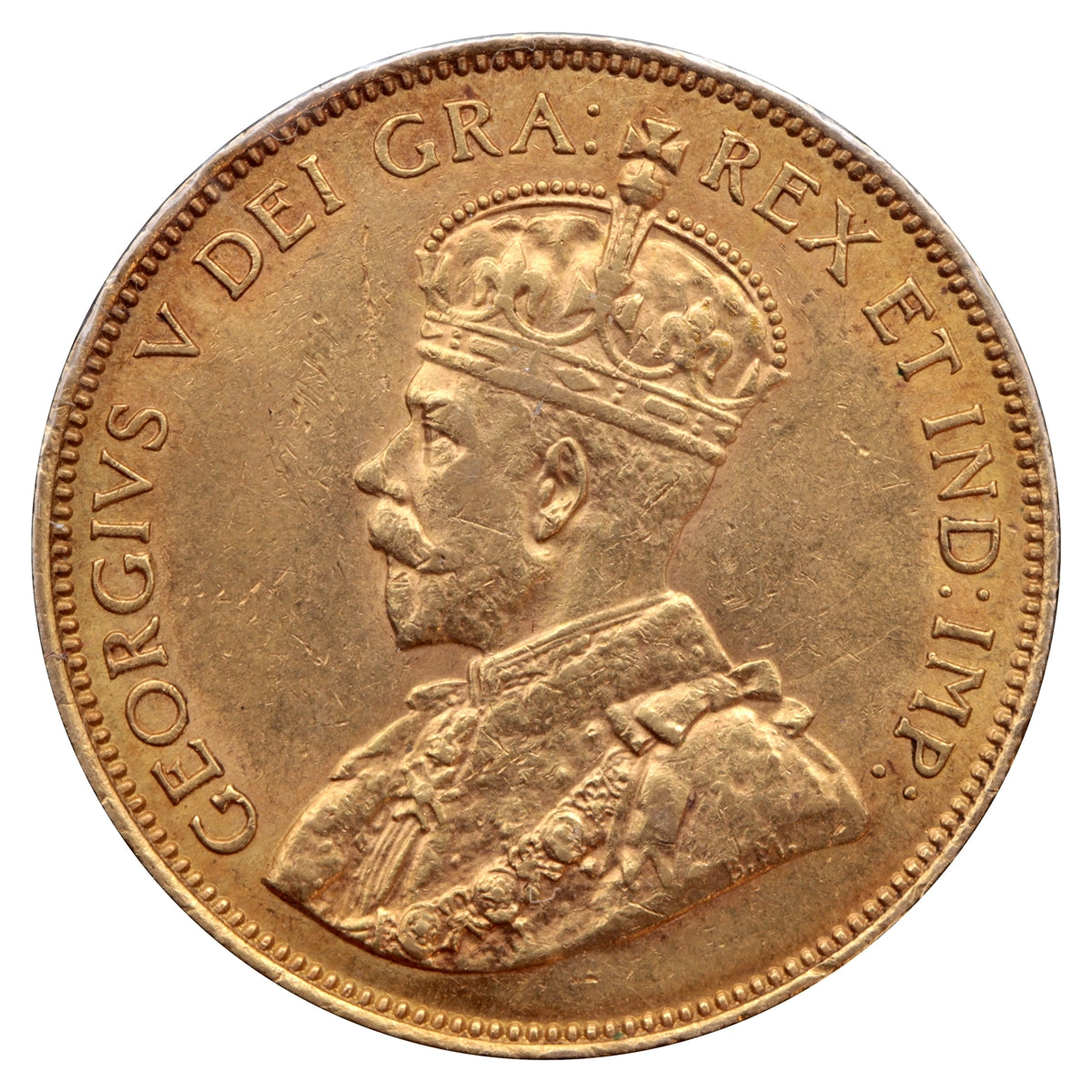 1914 Canada $10 Gold Almost Uncirculated (AU-50) $