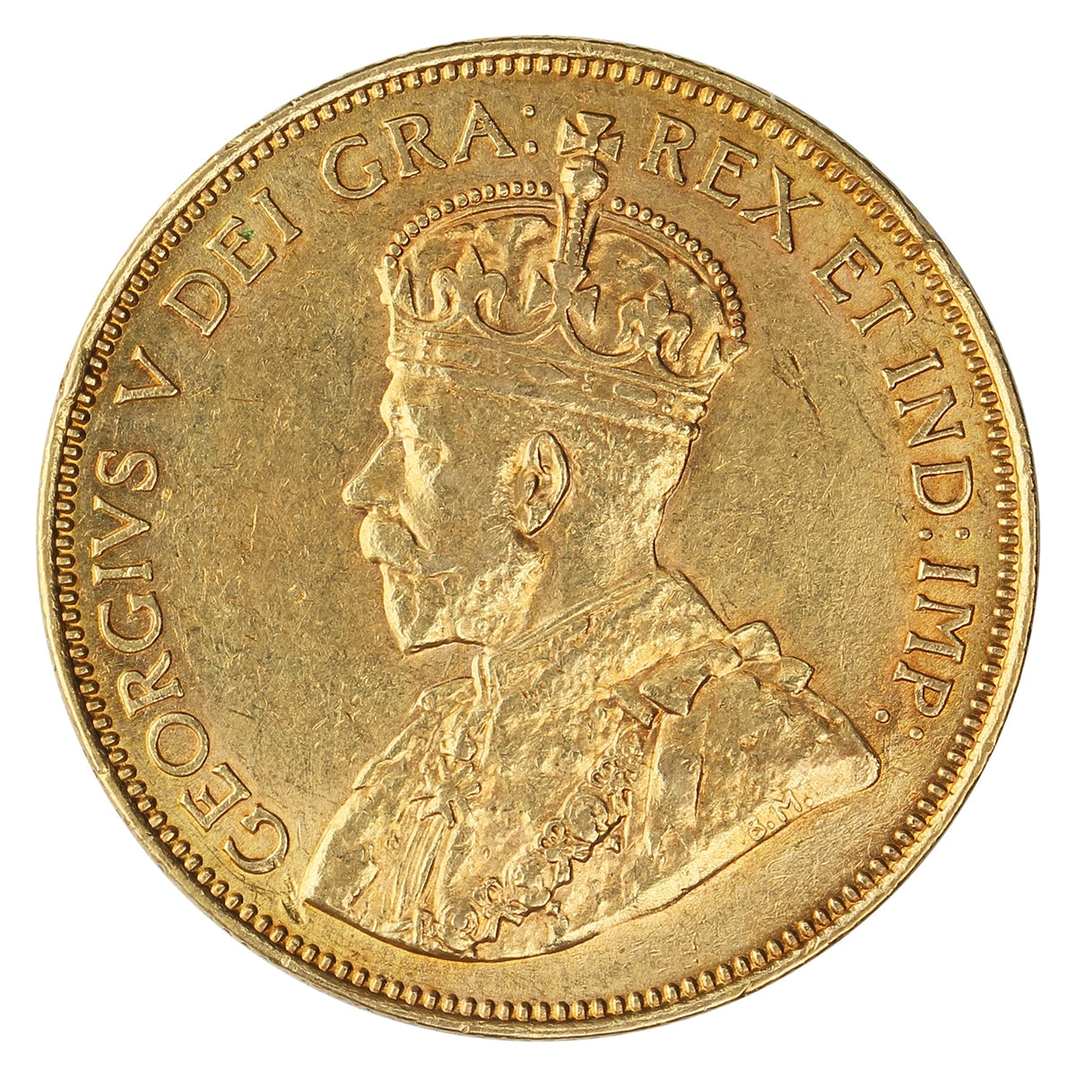 1913 Canada $10 Gold Extra Fine (EF-40)