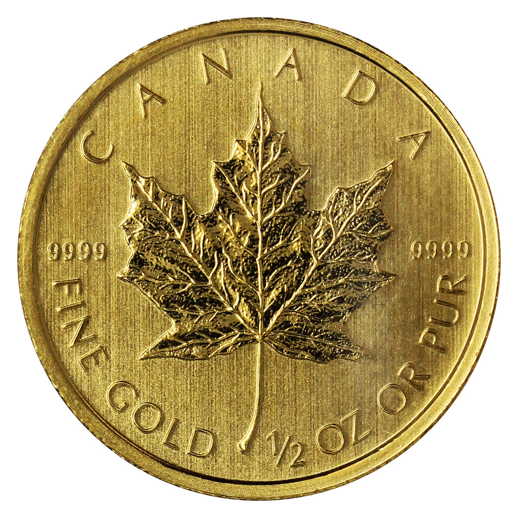 2010 Canada $20 1/2oz. .9999 Gold Maple Leaf, Sealed (No Tax)