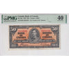 BC-26b 1937 Canada $50 Gordon-Towers, B/H PMG Certified EF-40 EPQ Minor Stain