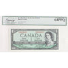 BC-29b 1954 Canada $1 Beattie-Coyne, Devil's Face, M/A, Legacy Certified CUNC-64 PPQ