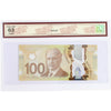 BC-73a 2011 Canada $100 Macklem-Carney, FKF, BCS Certified CUNC-63 Original