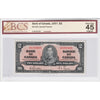 BC-22b 1937 Canada $2 Gordon-Towers, S/B BCS Certified EF-45 Original