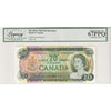 BC-50aS 1969 Canada $20 B-R, Specimen 609, EA Legacy Certified GUNC-67 PPQ Cancelled