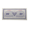 S13-D-C1 1991 Canadian Tire Coupon 25 Cents Uncirculated