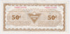 S13-Ea-*0 Replacement 1991 Canadian Tire Coupon 50 Cents Uncirculated