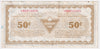 S13-Ea-*0 Replacement 1991 Canadian Tire Coupon 50 Cents Very Fine