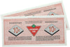 S15-Ca-90 Replacement 1992 Canadian Tire Coupon 10 Cents Uncirculated (2 Notes)